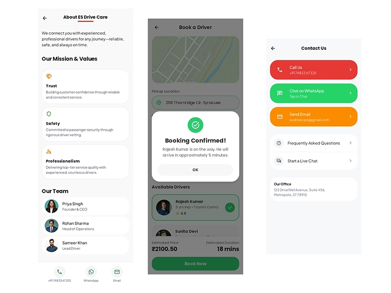 ES DriveCare Mobile App - Image 2