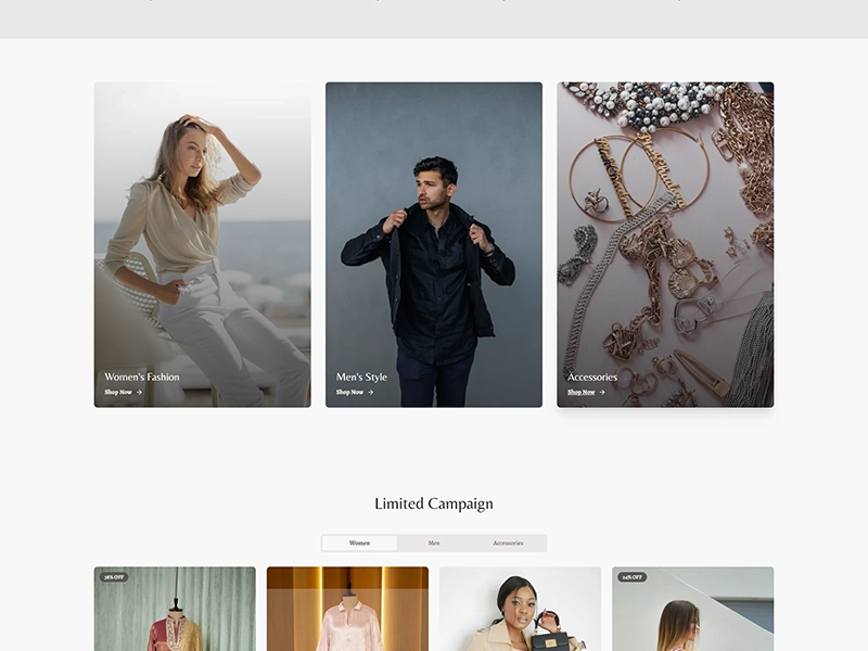 Raaxo Luri Fashion E-commerce Platform - Image 1